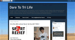 Desktop Screenshot of daretotrilife.blogspot.com