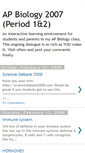 Mobile Screenshot of apbio12007.blogspot.com