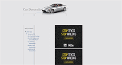 Desktop Screenshot of decorationcar.blogspot.com