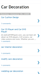 Mobile Screenshot of decorationcar.blogspot.com