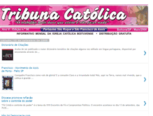 Tablet Screenshot of jornaltribunacatolica.blogspot.com