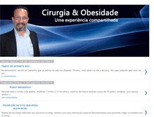 Tablet Screenshot of cirurgiaeobesidade.blogspot.com