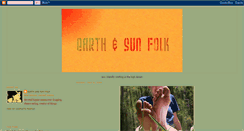 Desktop Screenshot of earthandsunfolk.blogspot.com