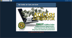 Desktop Screenshot of mycookiejarcash.blogspot.com