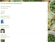 Tablet Screenshot of annemiekewesterink.blogspot.com