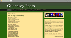 Desktop Screenshot of guernseypoets.blogspot.com