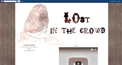 Desktop Screenshot of lo-stinthecrowd.blogspot.com