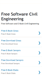 Mobile Screenshot of freesoftwarecivilengineering.blogspot.com