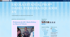 Desktop Screenshot of eepisabelferreira.blogspot.com