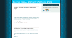 Desktop Screenshot of megapremiumgratis.blogspot.com