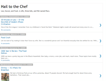 Tablet Screenshot of hailtothechef.blogspot.com