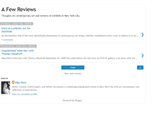 Tablet Screenshot of afewreviews.blogspot.com