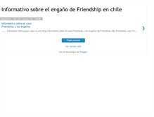 Tablet Screenshot of infofriendship.blogspot.com