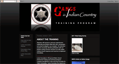 Desktop Screenshot of ganganddrugtraining.blogspot.com