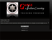 Tablet Screenshot of ganganddrugtraining.blogspot.com