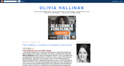 Desktop Screenshot of oliviahallinan.blogspot.com