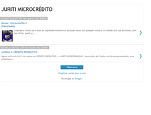 Tablet Screenshot of juritimicrocredito.blogspot.com