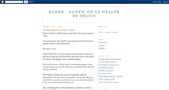 Desktop Screenshot of ezwealth.blogspot.com