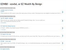 Tablet Screenshot of ezwealth.blogspot.com