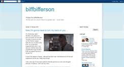 Desktop Screenshot of biffbifferson.blogspot.com