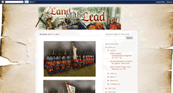 Desktop Screenshot of landofthelead.blogspot.com