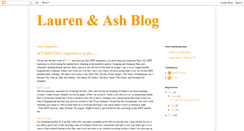 Desktop Screenshot of laurenashblog.blogspot.com