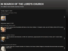 Tablet Screenshot of insearchofthelordschurch.blogspot.com