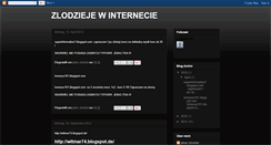 Desktop Screenshot of net-zlodzieje.blogspot.com