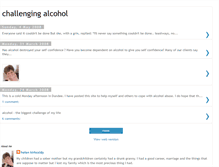 Tablet Screenshot of challengingalcohol.blogspot.com