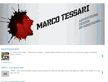 Tablet Screenshot of marcotessari.blogspot.com