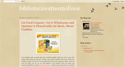 Desktop Screenshot of bibliotecaiestresmolinos.blogspot.com