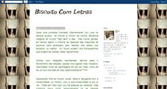 Desktop Screenshot of biscoitocomletras.blogspot.com