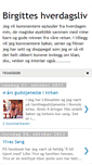 Mobile Screenshot of birgitteshverdagsliv.blogspot.com