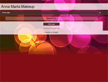 Tablet Screenshot of annamartamakeup.blogspot.com