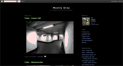 Desktop Screenshot of mostly-gray.blogspot.com