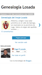 Mobile Screenshot of genealogialosada.blogspot.com