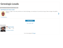 Tablet Screenshot of genealogialosada.blogspot.com