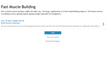 Tablet Screenshot of buildmuscle2.blogspot.com