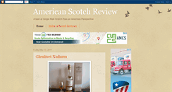 Desktop Screenshot of americanscotchreview.blogspot.com