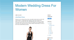 Desktop Screenshot of modernwedding-dress.blogspot.com