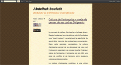 Desktop Screenshot of abdelhakboufatit.blogspot.com