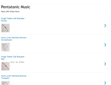 Tablet Screenshot of pentatonicmusic.blogspot.com