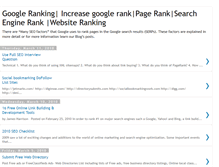 Tablet Screenshot of learnaboutgooglerank.blogspot.com