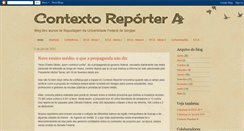 Desktop Screenshot of contextoreportera.blogspot.com