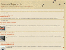 Tablet Screenshot of contextoreportera.blogspot.com