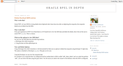 Desktop Screenshot of oraclebpelindepth.blogspot.com