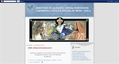 Desktop Screenshot of ministeriocarisma.blogspot.com