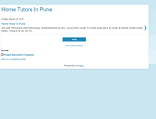 Tablet Screenshot of hometutorsinpune.blogspot.com