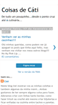 Mobile Screenshot of coisasdecati.blogspot.com