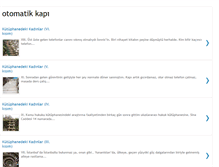 Tablet Screenshot of otomatikkapi.blogspot.com